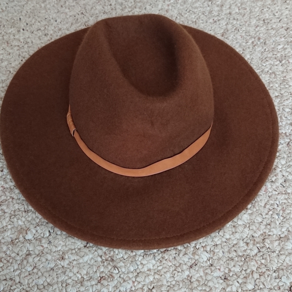 Target Brown Felt Fedora Hat